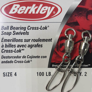 BERKLEY BALL BEARING SWIVELS