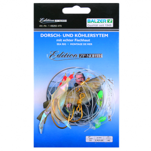 COD AND COALFISH SYSTEM WITH FISH SKIN 140cm