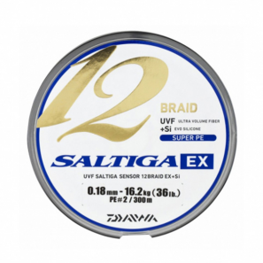 DAIWA SALTIGA SENSOR EX 12 BRAID UVF+SI 400м