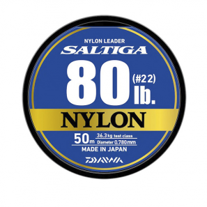 DAIWA SALTIGA NYLON LEADER 50м