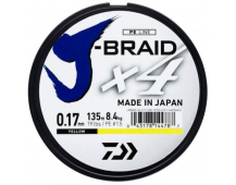 Плетеный шнур DAIWA J-BRAIDX4 0.29MM