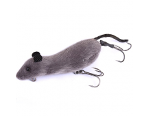 Мышь для ловли тайменя "Мышара №5"(серая)