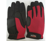 Перчатки HOTS MESH GLOVES GRIP Red 3L